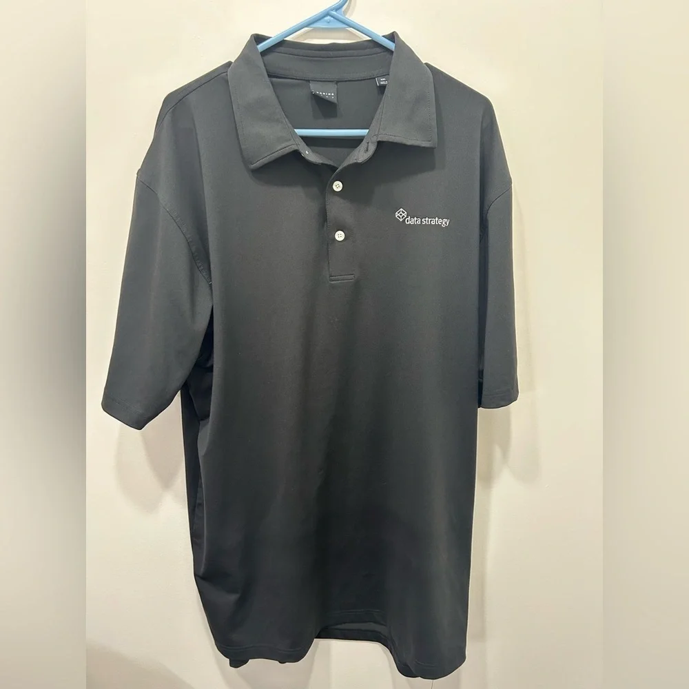 Dunning Polo Shirt XXL Black Casual Golf Outdoor Short Sleeve Work‎ Performance